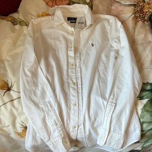 Ralph Lauren slim fit white button up